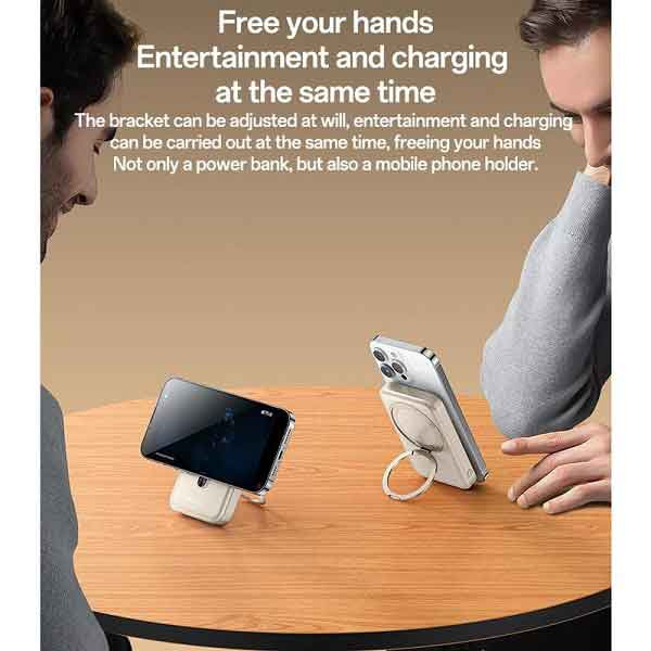 پاوربانک یسیدو مدل YP60 Magsafe ظرفیت 10000 میلی آمپر ساعت