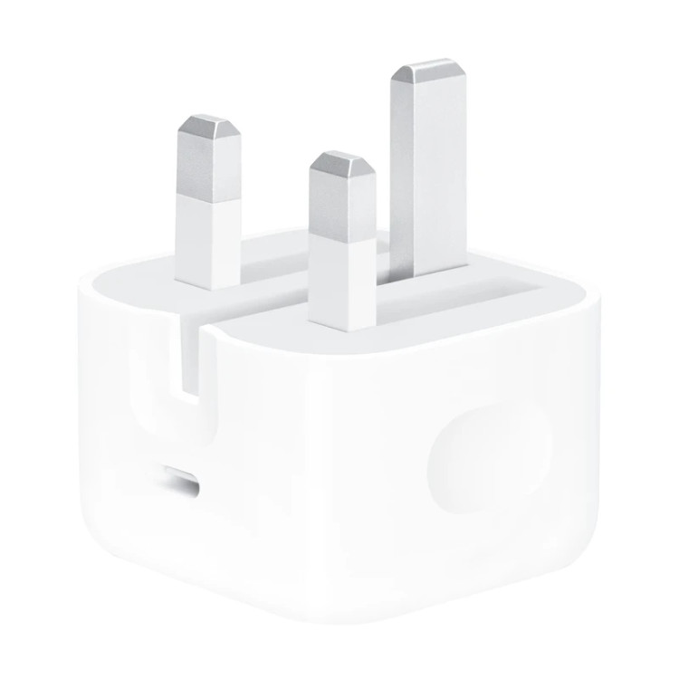 شارژر فست 20 وات اپل مدل B/A اصلی گارانتی طلایی بی قید شرط ، دارای خروجی USB Type-C، امکان شارژ سریع موبایل و تبلت با شدت جریان 2.0 آمپر و بالاتر، قابلیت شارژ آیپد