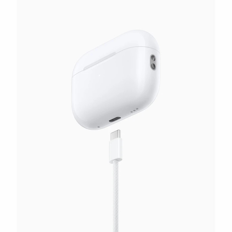 هدفون بیسیم اپل مدل ایرپاد پرو 2 نویز کنسلینگ کیفیت بسیار بالا مناسب موزیک مکالمه AIR POD PRO 2(ANC)