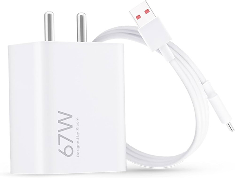 شارژر فست شارژ شیائومی 67 واتی با کابل اصلی با گارانتی طلایی شیائومی xiaomi charger 67W