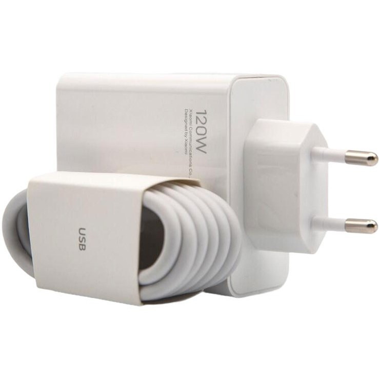 آداپتور شارژر فست شارژ 120 وات شیائومی اصلی با گارانتی طلایی Xiaomi Adaptor Charger MDY-13-EE