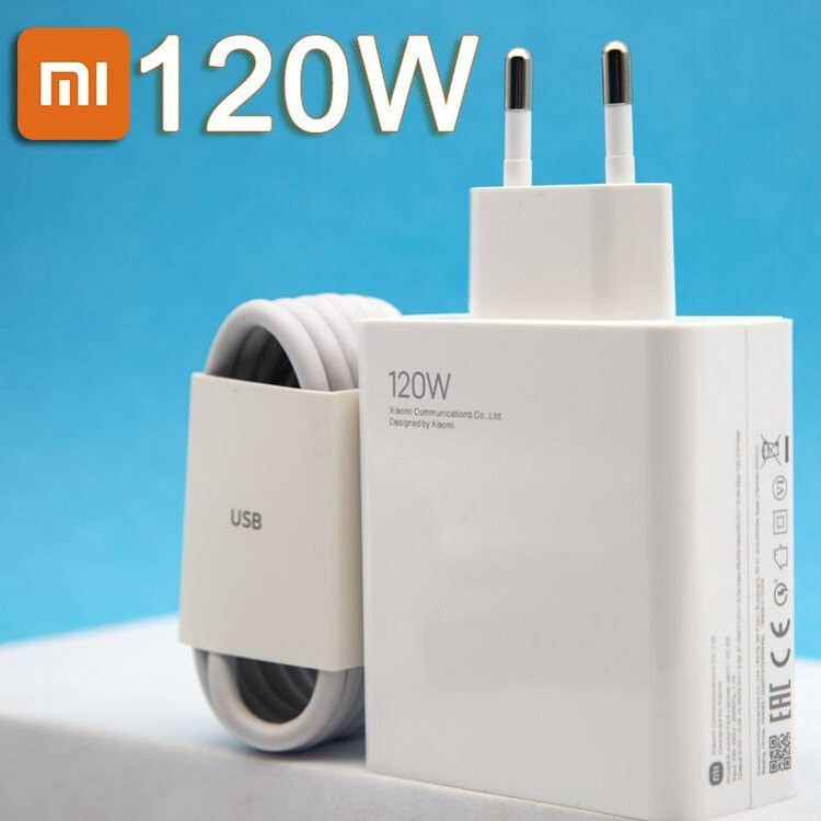 آداپتور شارژر فست شارژ 120 وات شیائومی اصلی با گارانتی طلایی Xiaomi Adaptor Charger MDY-13-EE