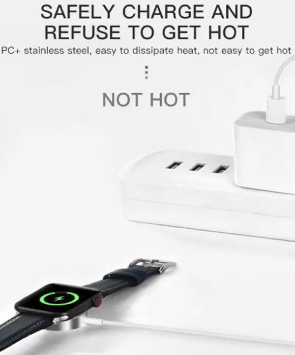 شارژر مگنتی به تایپ سی 1 متری اپل واچ Apple Watch Magnetic Charger Cable A2257 اصلی