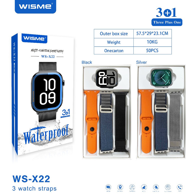 ساعت هوشمند ویسمی مدل WS-X22