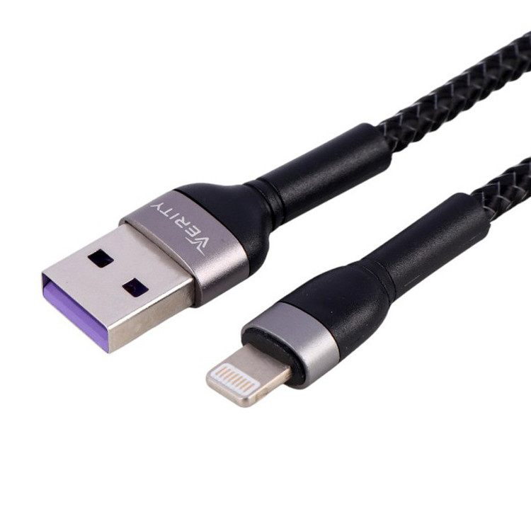 کابل آیفونی فست شارژ Verity CB-3158i 1m