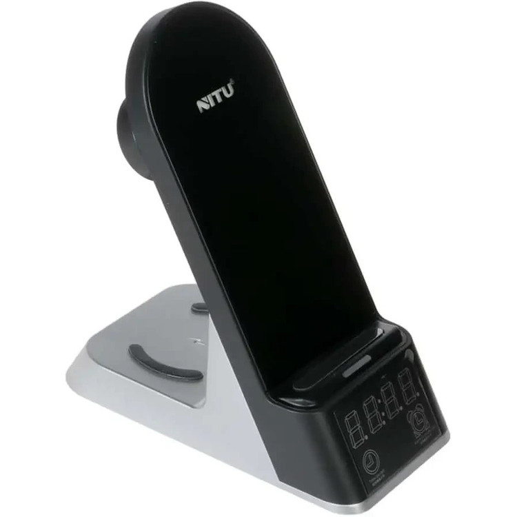 پایه نگهدارنده و شارژر وایرلس 3IN1 نیتو NITU NT201