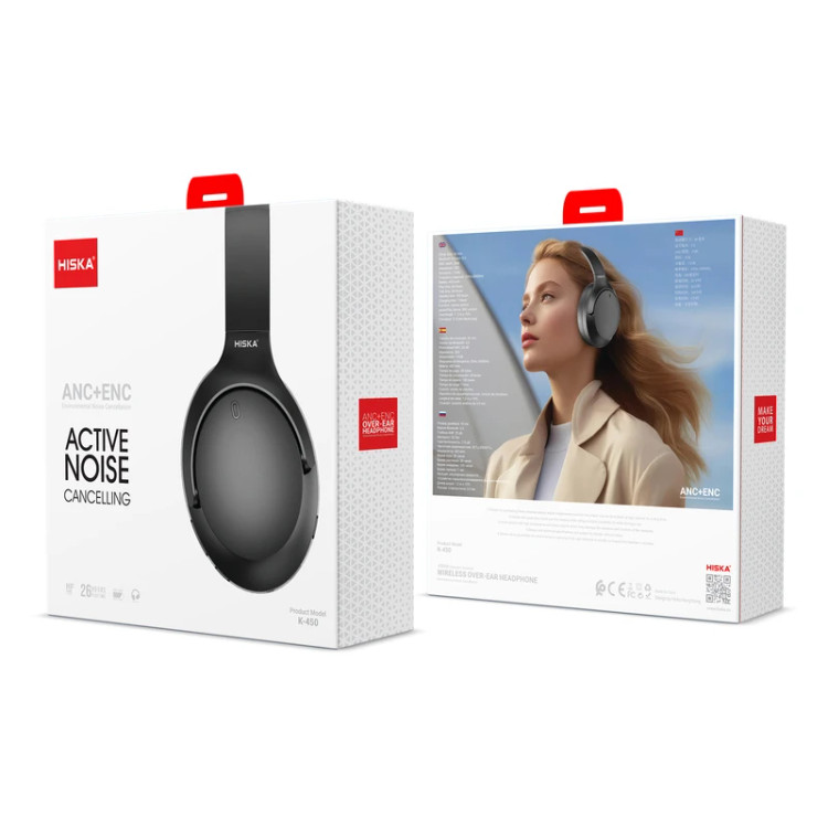 هدفون بی سیم هیسکا مدل K-450
