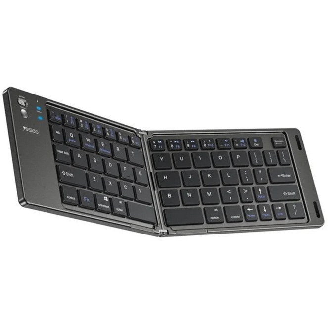 کیبورد تاشو به همراه استند -FOLDABLE KEYBOARD KB27-YESIDO